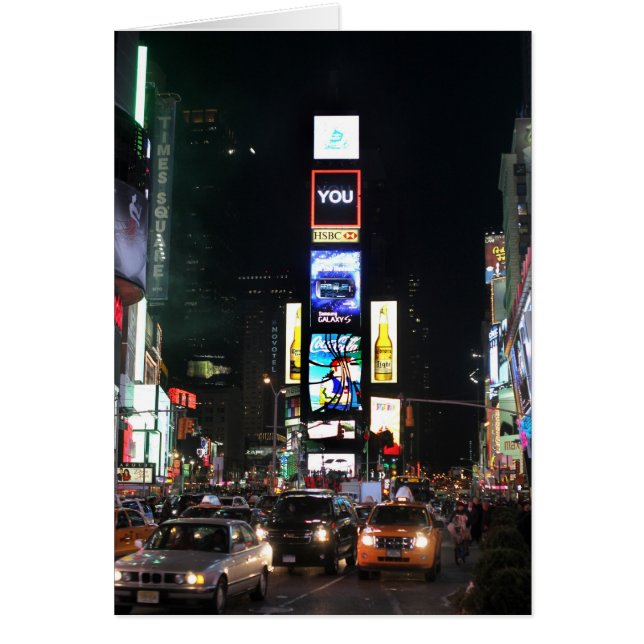 Cartão Times Square (Frente)