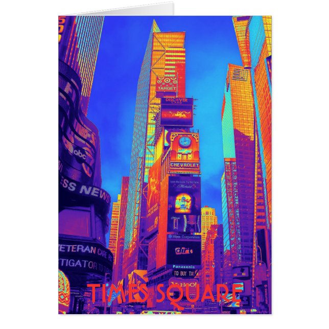 CARTÃO TIMES SQUARE (Frente)