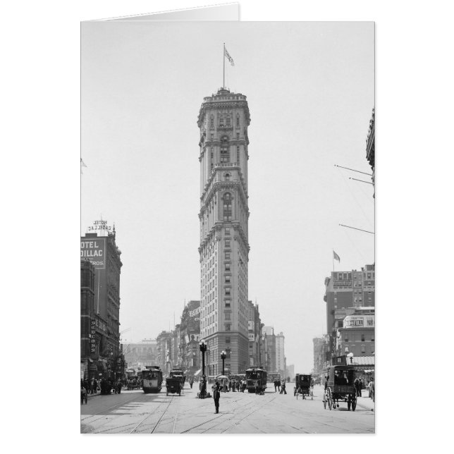 Cartão Times Square, 1908 (Frente)