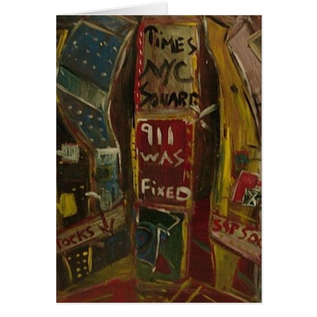 CARTÃO TIMES SQUARE 911 (Frente)