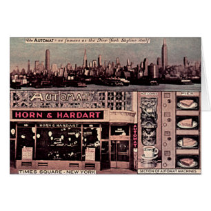 Cartão Times Square, Nova Iorque, New York