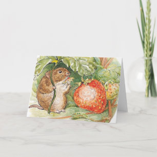 Cartão Timmy Willie Mouse - Beatrix Potter