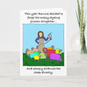 Cartão Tingimento Inovador de Fios