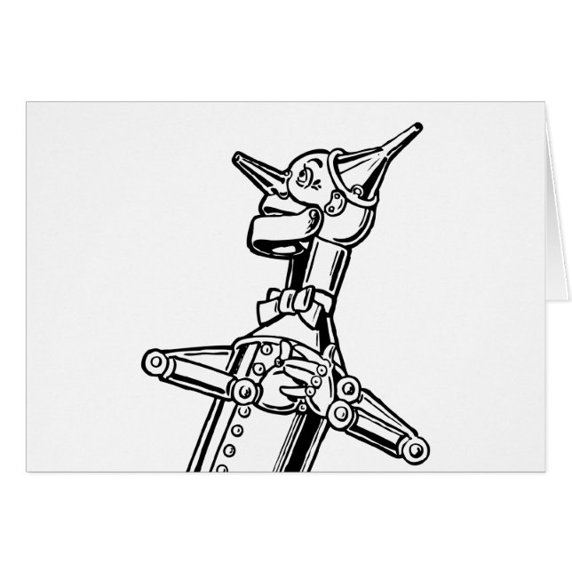 Cartão Tinman no amor (Frente Horizontal)