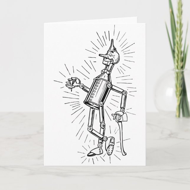 Cartão Tinman recentemente lubrificado (Frente)