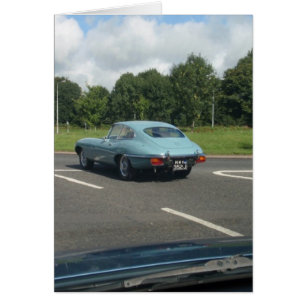 Cartão Tipo E - Tipo Jag Coupe
