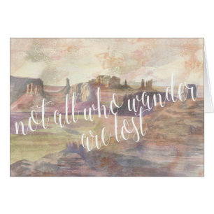 Cartão Tipografia de Aventura IV