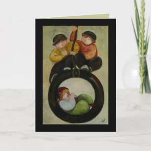 Cartão Tire Swing Card