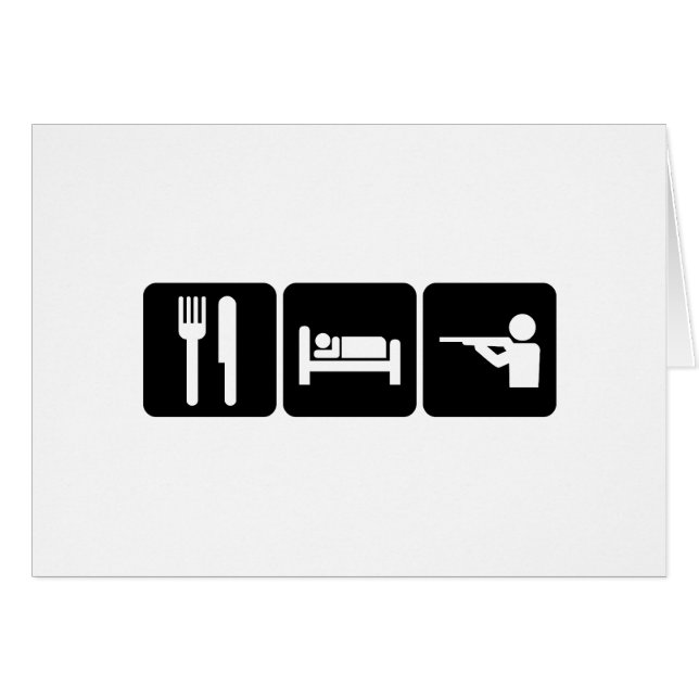 Cartão Tiro (Frente Horizontal)