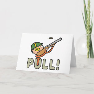 Cartão Tiros de Clay Pigeon