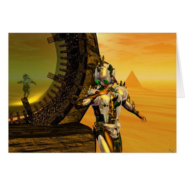 CARTÃO TITAN NO DESERTO DA HIPERIÃO (Frente Horizontal)