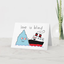 Títanic e Iceberg Engraçados Love Is Blind