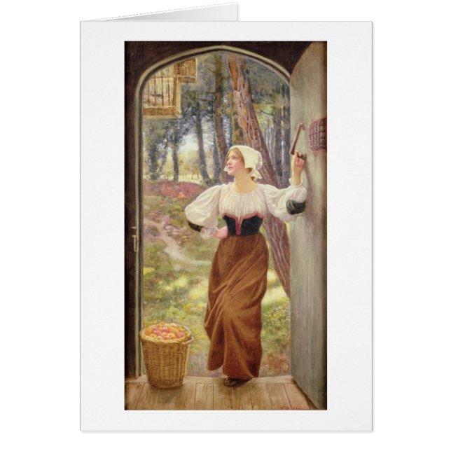 Cartão Tithe no tipo (w/c no papel) (Frente)