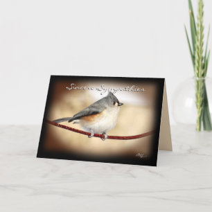 Cartão Titmouse 8903- customize any occasion