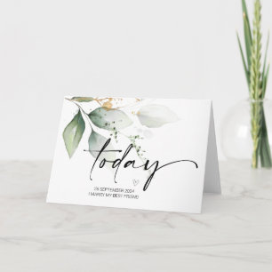 Cartão To My Groom On Our Wedding Day from Bride Married