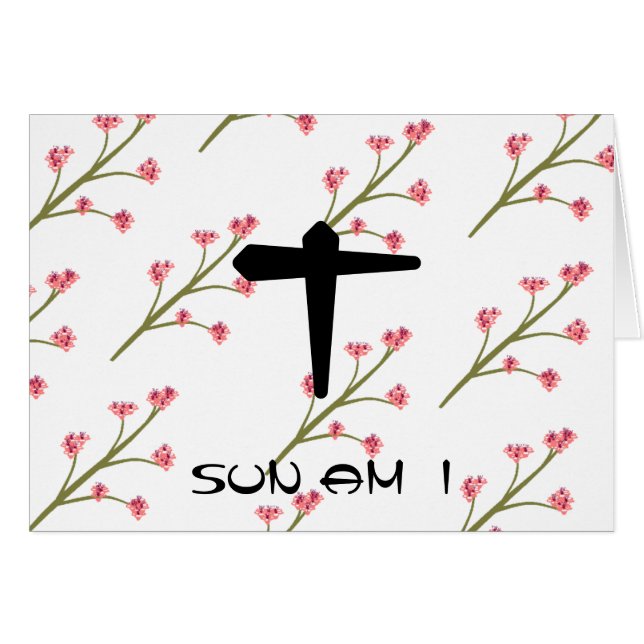 Cartão to SUN AM I (Frente Horizontal)