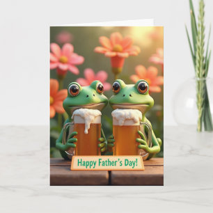 Cartão Toad Fathers Day Brew
