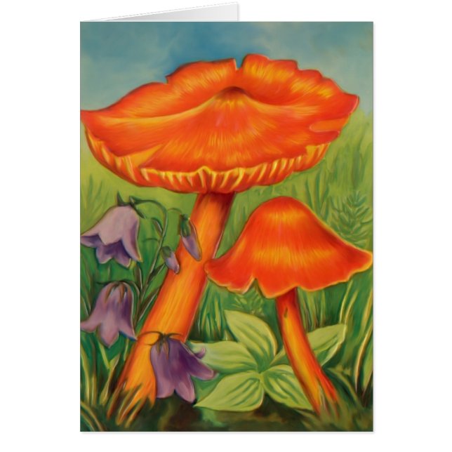 Cartão Toadstools 2 (Frente)