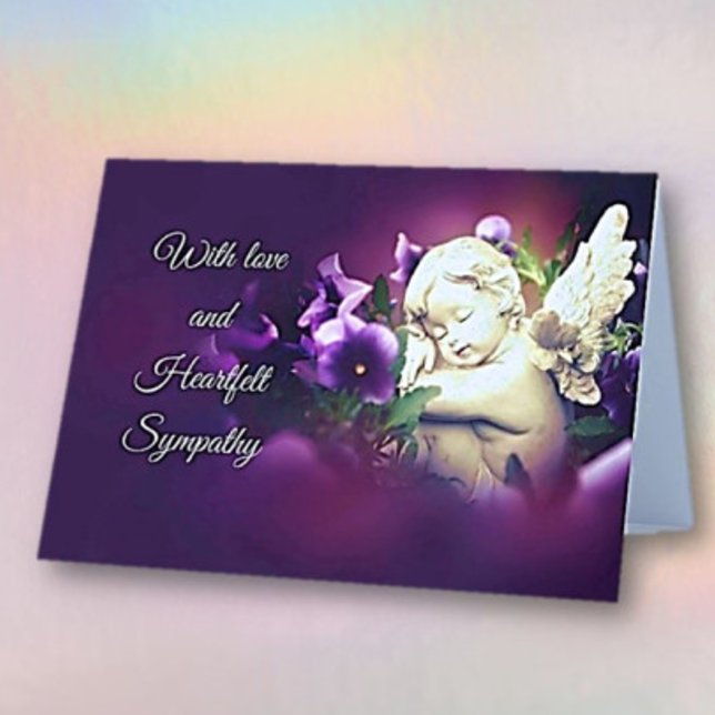 Cartão Tocando. Aborto espontâneo, nado morto, simpatia p (Criador carregado)