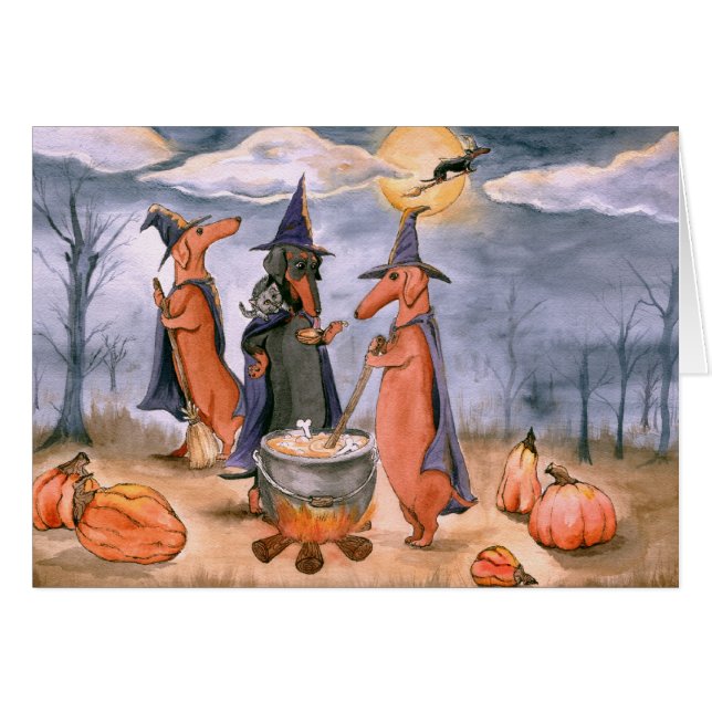 Cartão Toda a véspera dos uivos (Frente Horizontal)