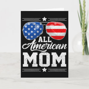 Cartão Todas as Mães Americanas Sungles do Dia das Mães d