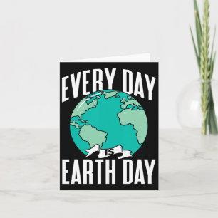 Cartão Todo Dia É Dia da Terra Meio Ambiente Natureza Sal