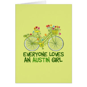 Cartão Todo mundo ama uma Austin Girl