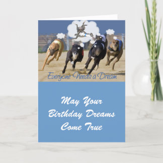 Cartão Todo mundo precisa de um sonho