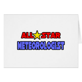 Cartão Todos Meteorologistas Estrelas