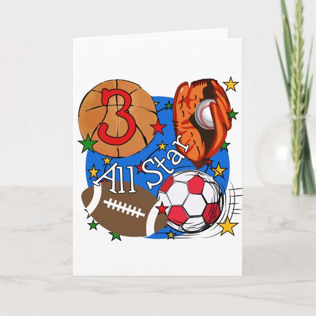 Cartão Todos os Camisetas e presentes do Star Sports (Frente)