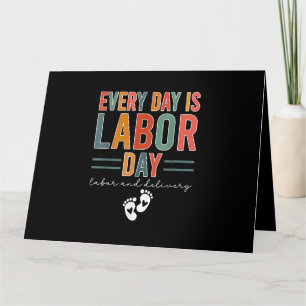 Cartão Todos Os Dias São Trabalhistas Que Camisam O Traba