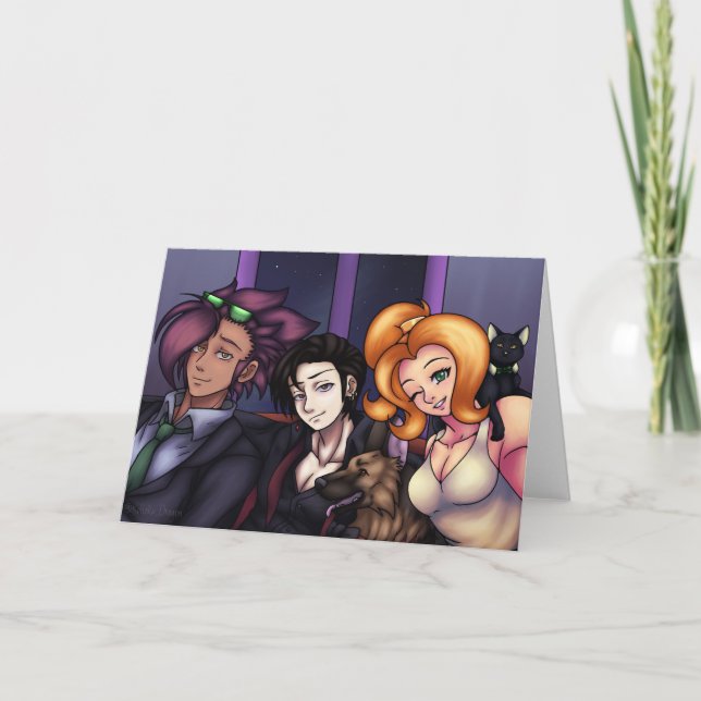 Cartão Todos Vestidos (Frente)