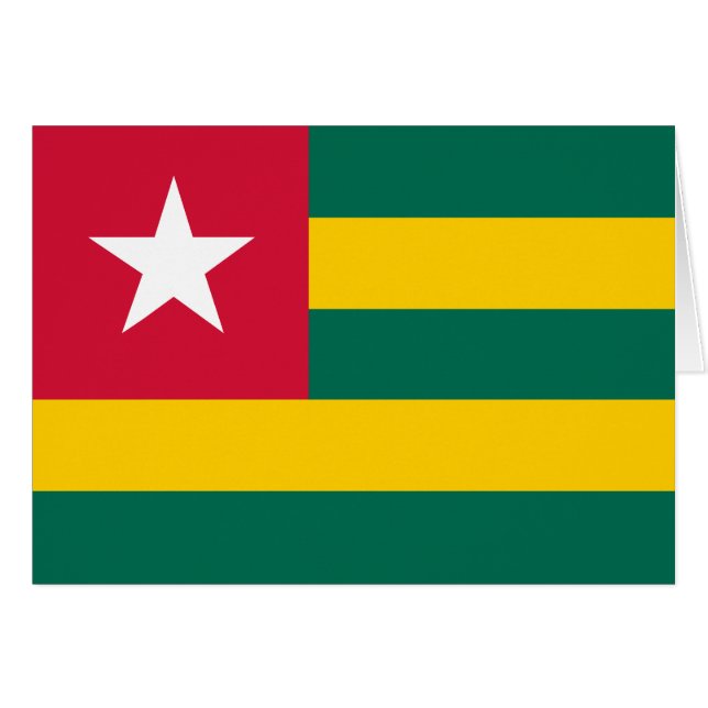 Cartão Togo (Frente Horizontal)