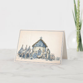 Cartão Toile | Chinoiserie Natividade