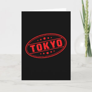 Cartão Tokyo Logo Tag #5 Viagem de Férias Kyoto Fuji Osak