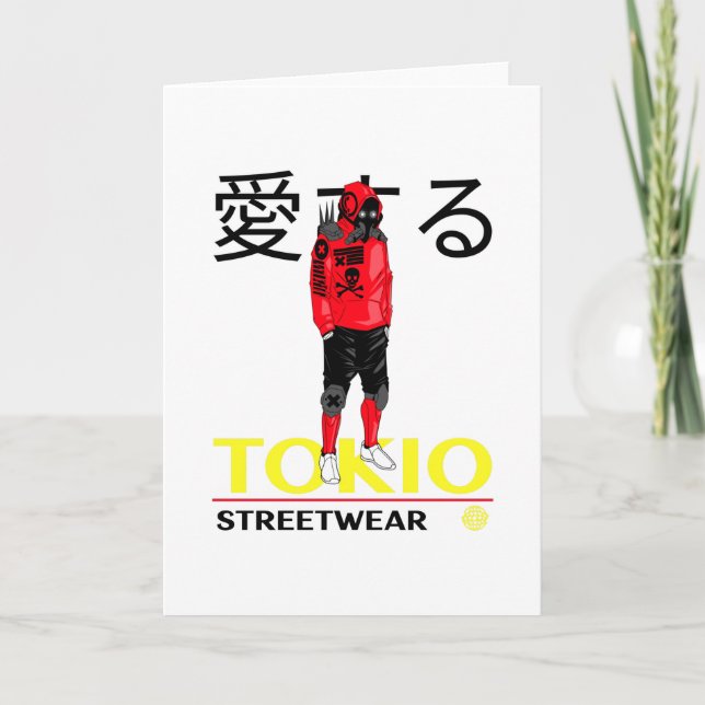 Cartão Tokyo Love - Streetwear - Anime Tokyo (Frente)
