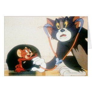 Cartão Tom And Jerry Stethescope