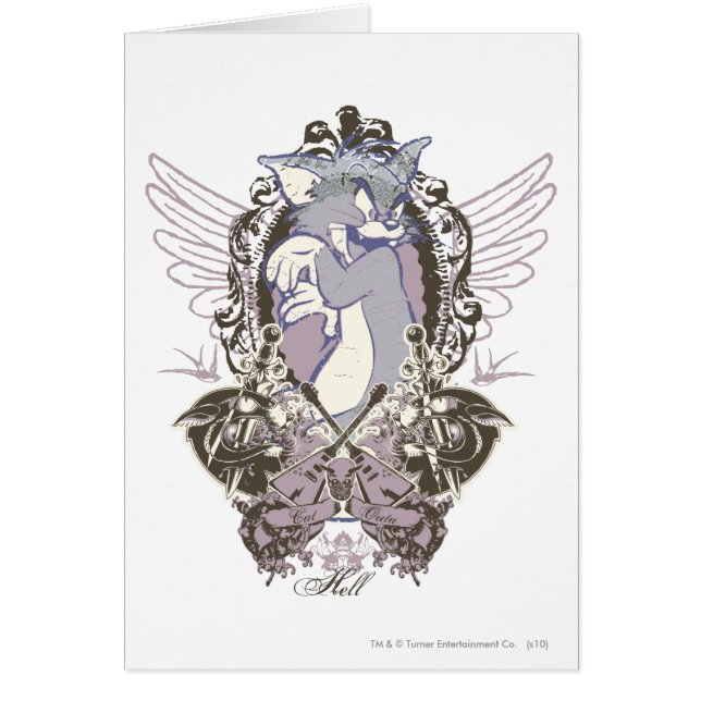 Cartão Tom Cat Outa Inferno (Frente)