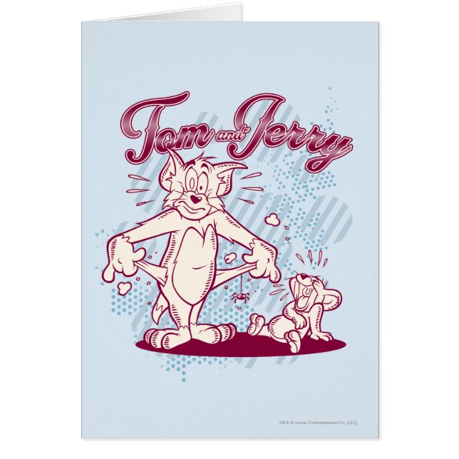Cartão Tom e Jerry Broke (Frente)