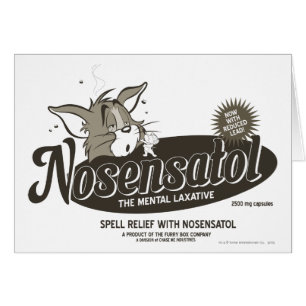 Cartão Tom e Jerry Nosensatol