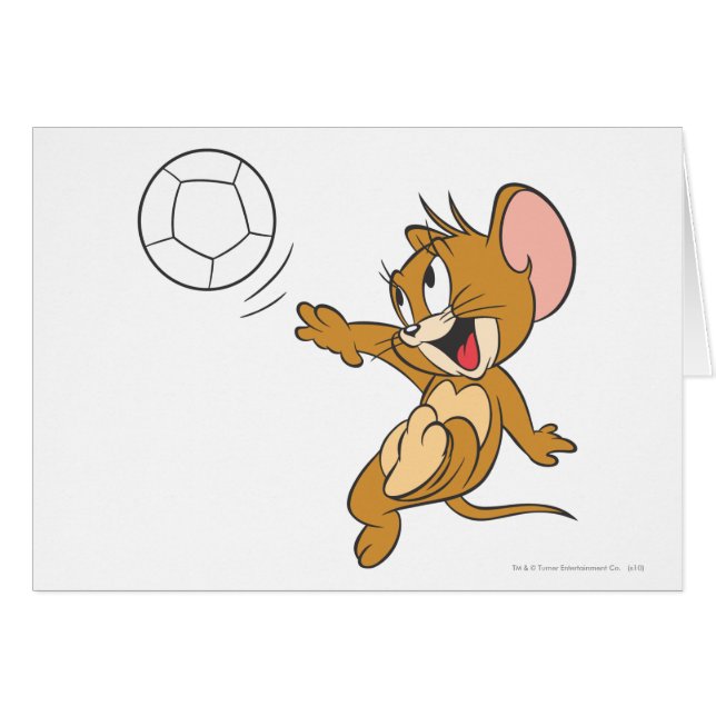 Cartão Tom e Jerry Soccer (Futebol) 1 (Frente Horizontal)