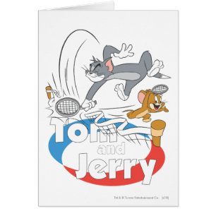 Cartão Tom e Jerry Tênis Stars 7