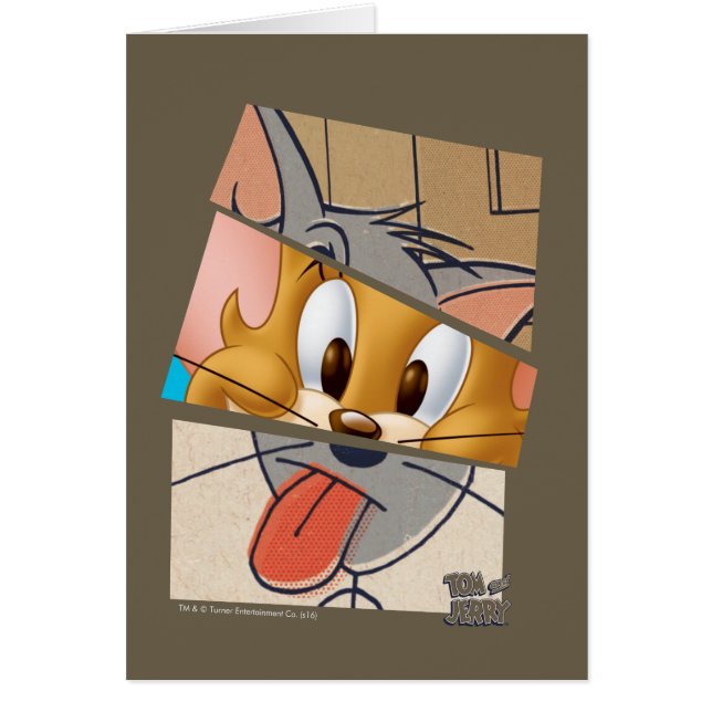 Cartão Tom E Jerry | Tom E Jerry Mashup (Frente)
