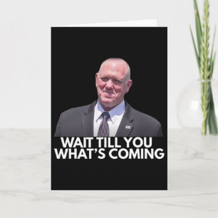 Cartão Tom Homan Border Czar Espere Até Ver O Que Está Po