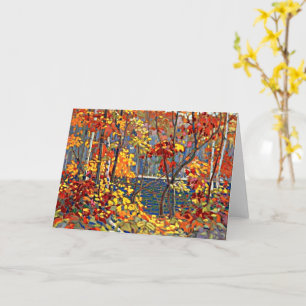 Cartão Tom Thomson - A Piscina