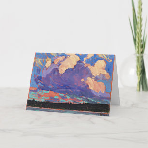 Cartão Tom Thomson - Nuvem da Noite