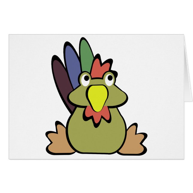 Cartão Tom Turquia (Frente Horizontal)