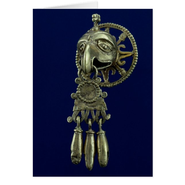 Cartão Tomada do bordo do deus do pássaro (Frente)