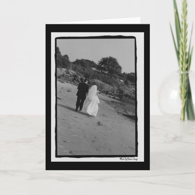 Cartão Tomando um Stroll (Frente)