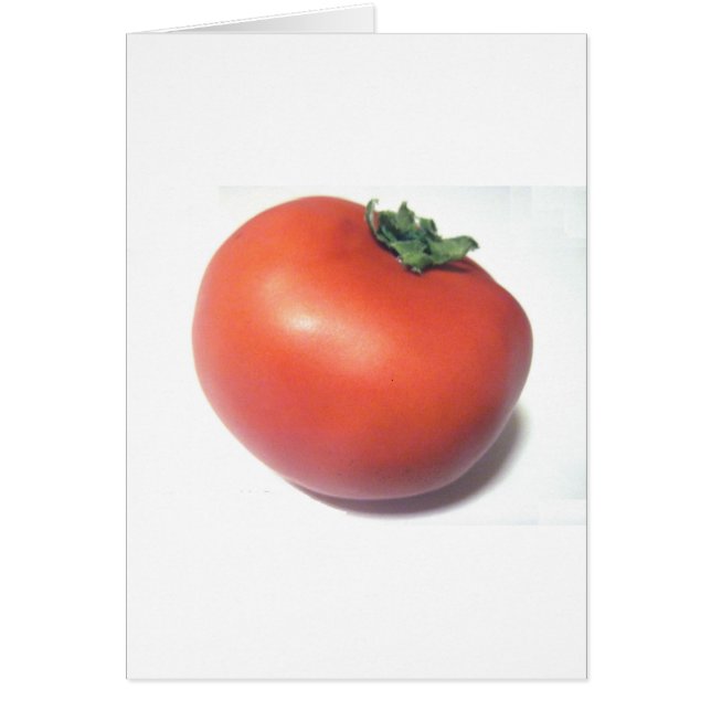Cartão Tomate Vermelho (Frente)